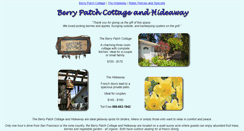 Desktop Screenshot of berrypatchcottage.com